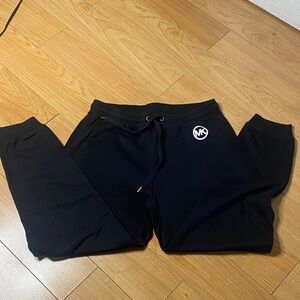 Michael Kors Men's Navy Blue Jogger Sweatpants with MK Emblem #4